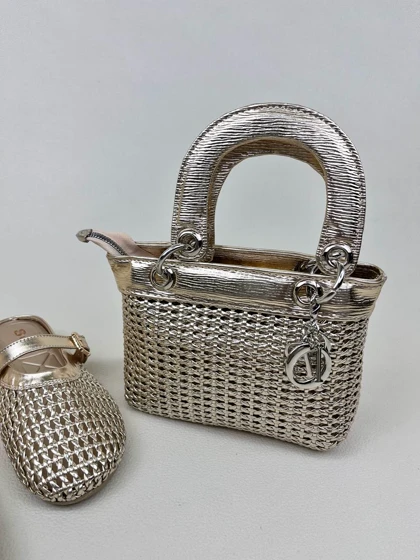 کیف زنانه بافتی دیور کد 1577