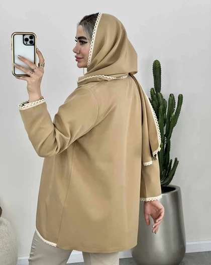 ست کت و شال مزونی (70)کد3528