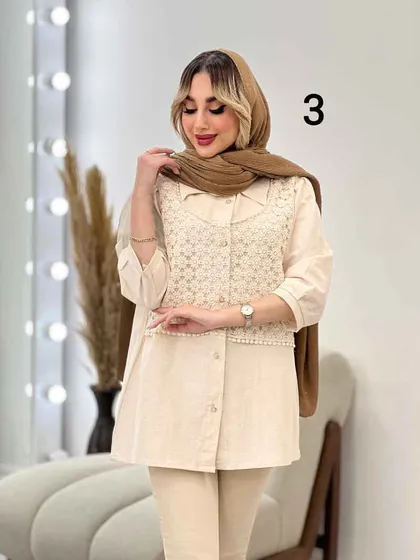 شومیز ترکیبی بهار