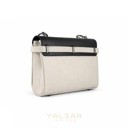 کیف دوشی و دستی زنانه چرم یلسان مدل ماژولار ستا کد 214-MC
