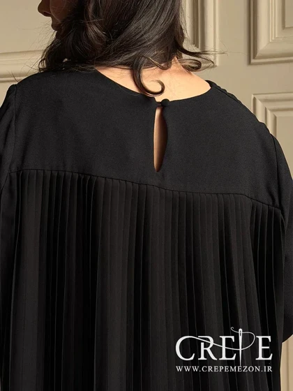 شومیز دالقیچ پشت پلیسه سایز بزرگ