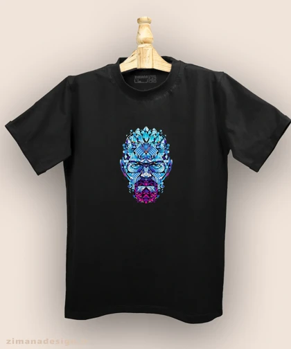 تیشرت مردانه و زنانه طرح بریکینگ بد شخصیت والتر وایت کد 878