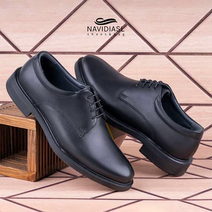 کفش مردانه چرم اداری و روزانه کد 7019011