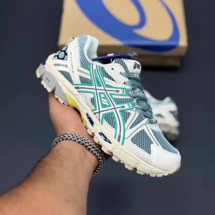کفش اسیکس ژل کاهانا 8 سبز Asics Gel Kahana 8 Green