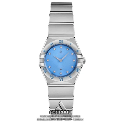 ساعت امگا صفحه آبی Omega Constellation DSB1