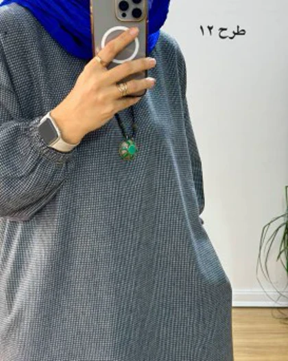 کفتان پشمی چهارخونه دیبا 9