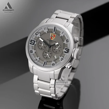 ساعت پورشه دیزاین طوسی Porsche JP-24056MG12