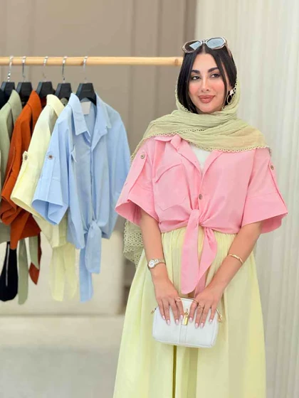 شومیز گره‌ای نورسا