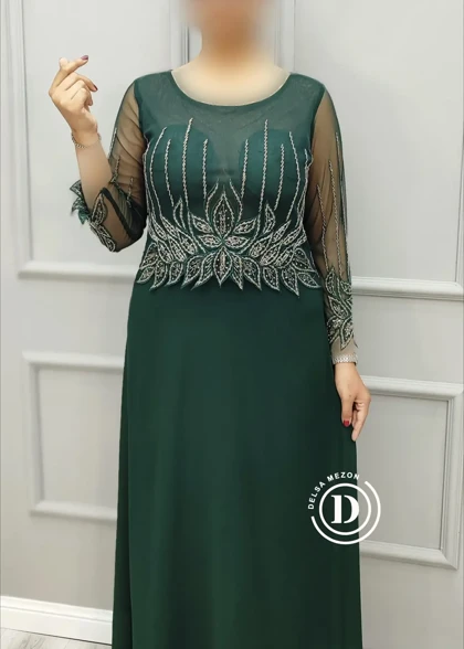 پیراهن بلند لاله 7037