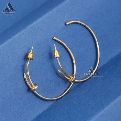 گوشواره حلقه‌ای Juste un Clou Earrings G01