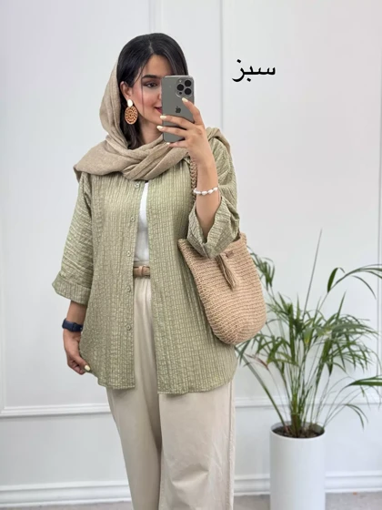 مانتو شومیزی ساوانا