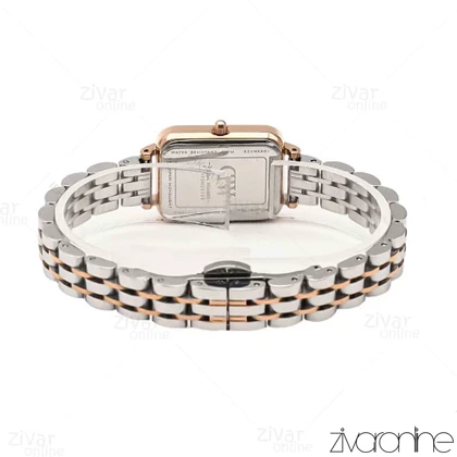 ساعت دنیل ولینگتون زنانه دورنگ رزگلد نگین‌دار 106765