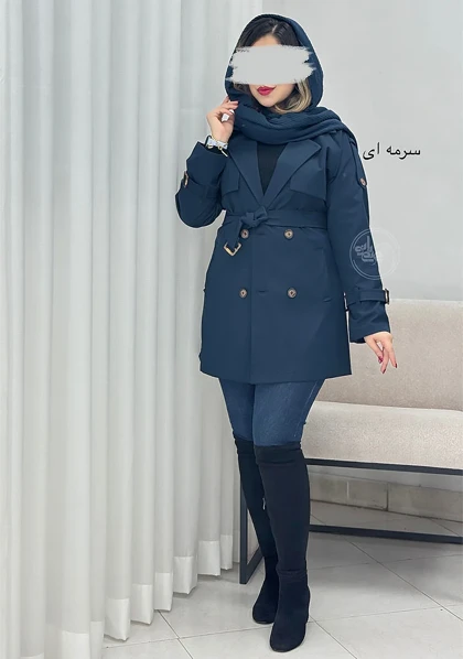 بارانی کتان لیلی