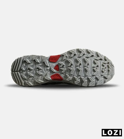 کفش کتانی مردانه و زنانه سفید طوسی I-Runner مدل 7917