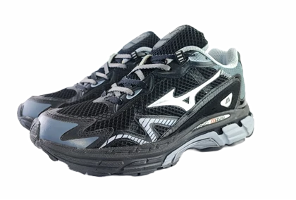 کفش اسپرت و روزمره مردانه برند میزانو مدل ایواز Mizuno مشکی کد 153
