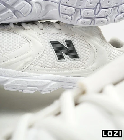 کفش کتانی مردانه و زنانه سفید NEW BALANCE 530
