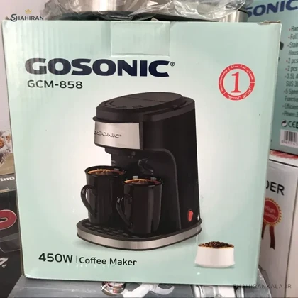 قهوه‌ساز گوسونیک مدل GOSONIC GCM-858
