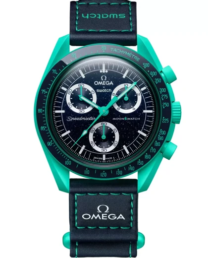 ساعت امگا سواچ شفق قطبی زمین جدید Polar Lights