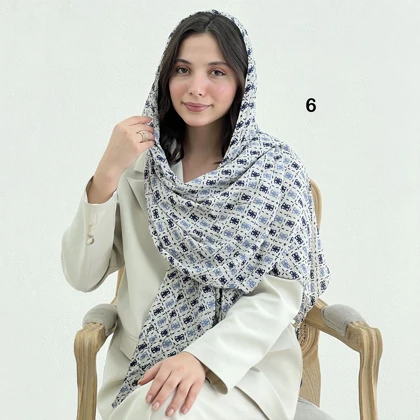 شال زنانه طرح برشکا | آی بولک