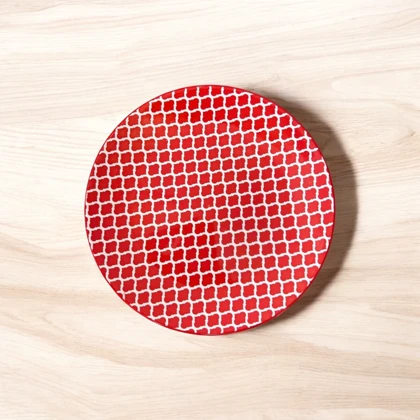 بشقاب برنج خوری رنگی طرح دار دنی هوم / BA50