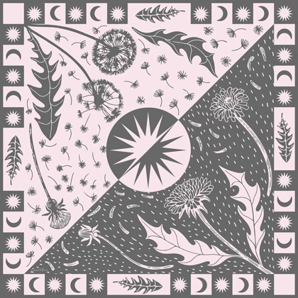 روسری نخ پنبه قاصدک