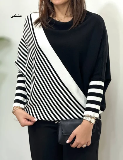 بافت گپ راه راه آنوش