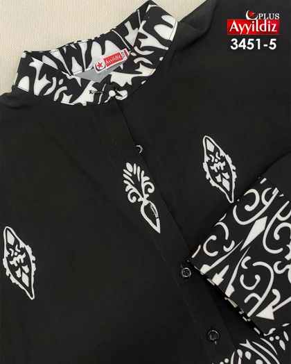 ست مانتو شلوار زنانه سایز بزرگ کد 3451/5