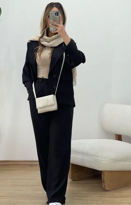 مانتو شلوار جردن کد 6351