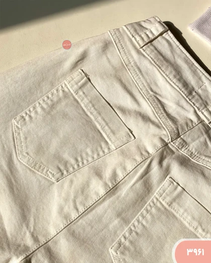 شلوارک جین پاکتی 3961