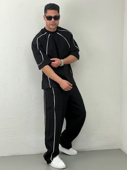 ست مردانه تیشرت و شلوار مغزی خور