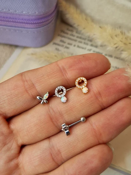 پیرسینگ گوش اوپال