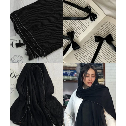 شال پلیسه برش.کا دورلمه کد1027
