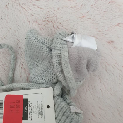 دستکش بافت نوزادی کول کلاب کد Z-UF54