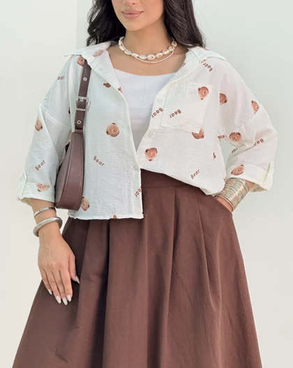 شومیز باکسی هانیه(34)کد:5713