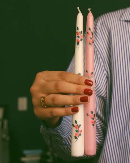 شمع پرنقش و خیال