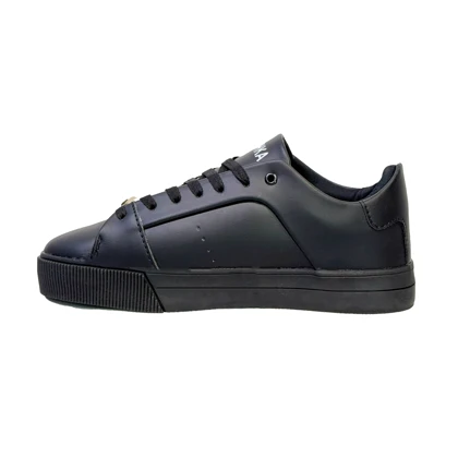 کفش کتانی مردانه مدل برشکا bershka رنگ تمام مشکی کد 78550