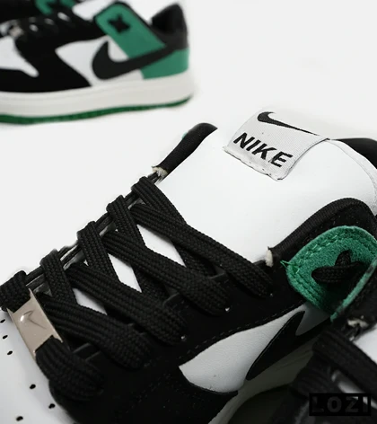 کفش کتانی مردانه مشکی سفید سبز نایک NIKE SB