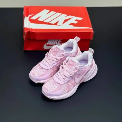 کفش نایک وی تو کی صورتی گل‌دار Nike V2K Pink Floral