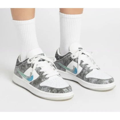 کتانی زنانه دراگون طوسی