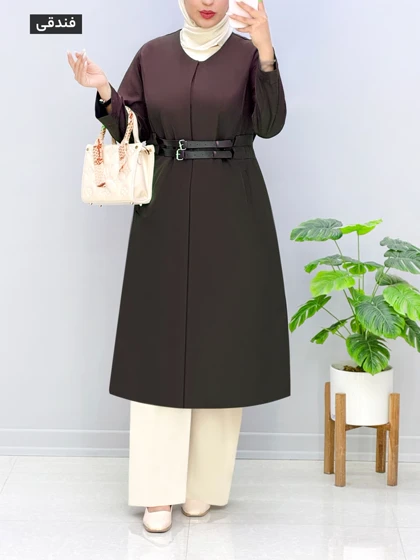 مانتو مزونی بزیاق دریان کد 458288