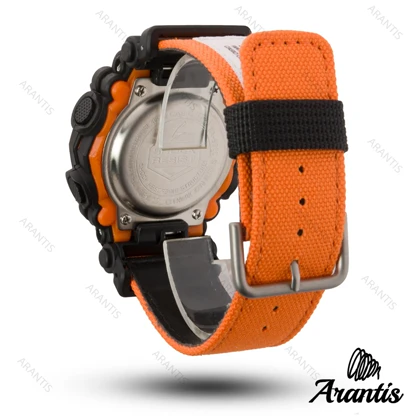 ساعت کاسیو جیشاک مشکی نارنجی مدل m-10269