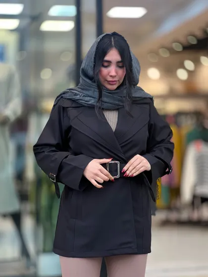 بارانی یقه انگلیسی کد 702