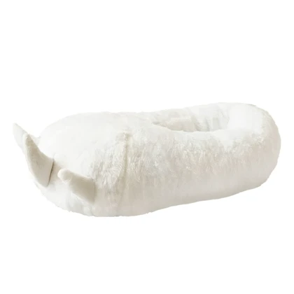 دمپایی روفرشی مدل اسلیپر طرح هیولا سغید