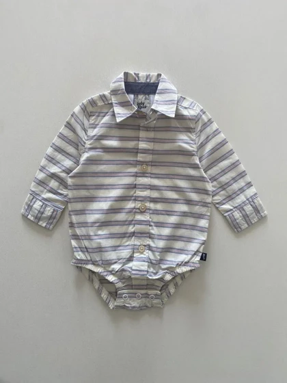 بادی نوزادی با طراحی راه راه