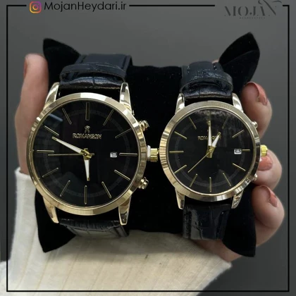 ساعت ست سه موتوره کلاسیک رومانسون کد cw30001