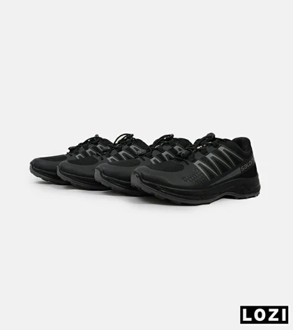 کفش کتانی کوهنوردی مردانه و زنانه مشکی طوسی Salomon Speedcross 5 Trail