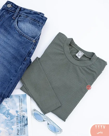 بلوزیقه گردکرکره ای 2227