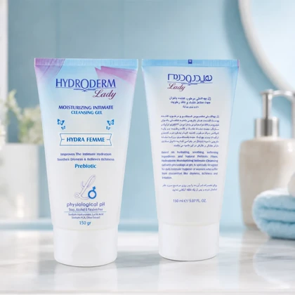 ژل بهداشتی بانوان هیدرودرم مدل Hydra Femme حاوی پری بیوتیک