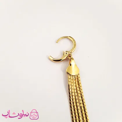 گوشواره زنانه ریشه ای آویز بلند ژوپینگ