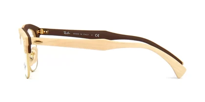عینک طبی RayBan RX Clubmaster Wood 5154M 5558 51